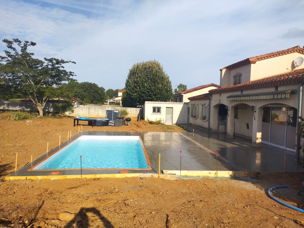 chantier piscine idealbat